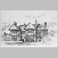Newton, House at Chislehurst 1896, on chislehurst-society org uk.jpg